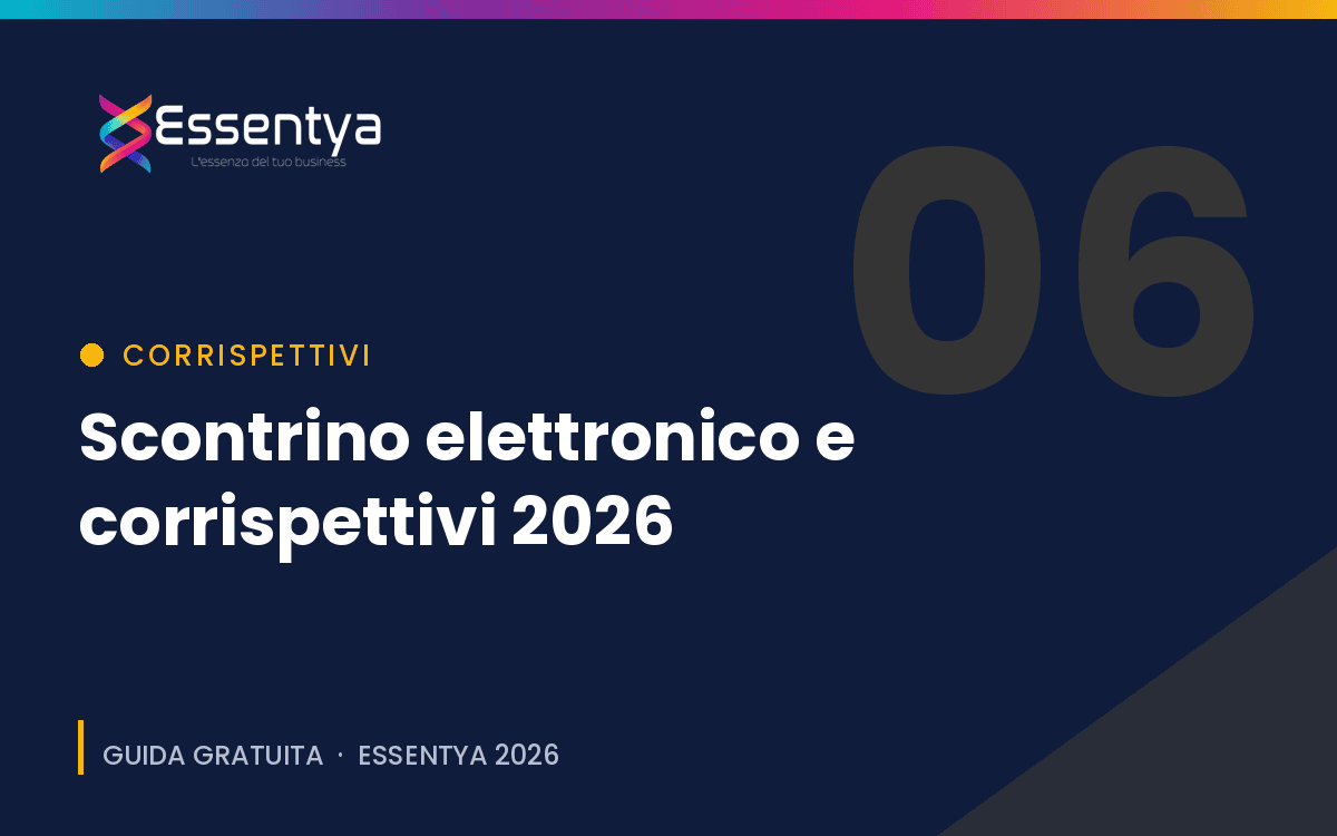 Guida corrispettivi 2026
