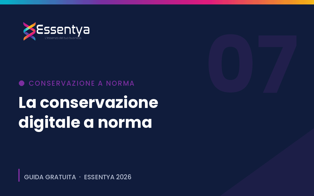 Guida conservazione digitale a norma