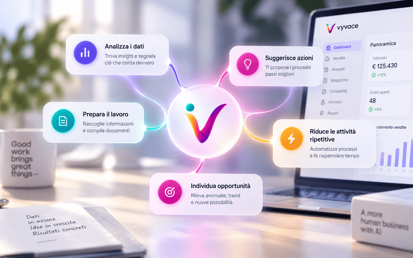 ERP agentico Vyvace